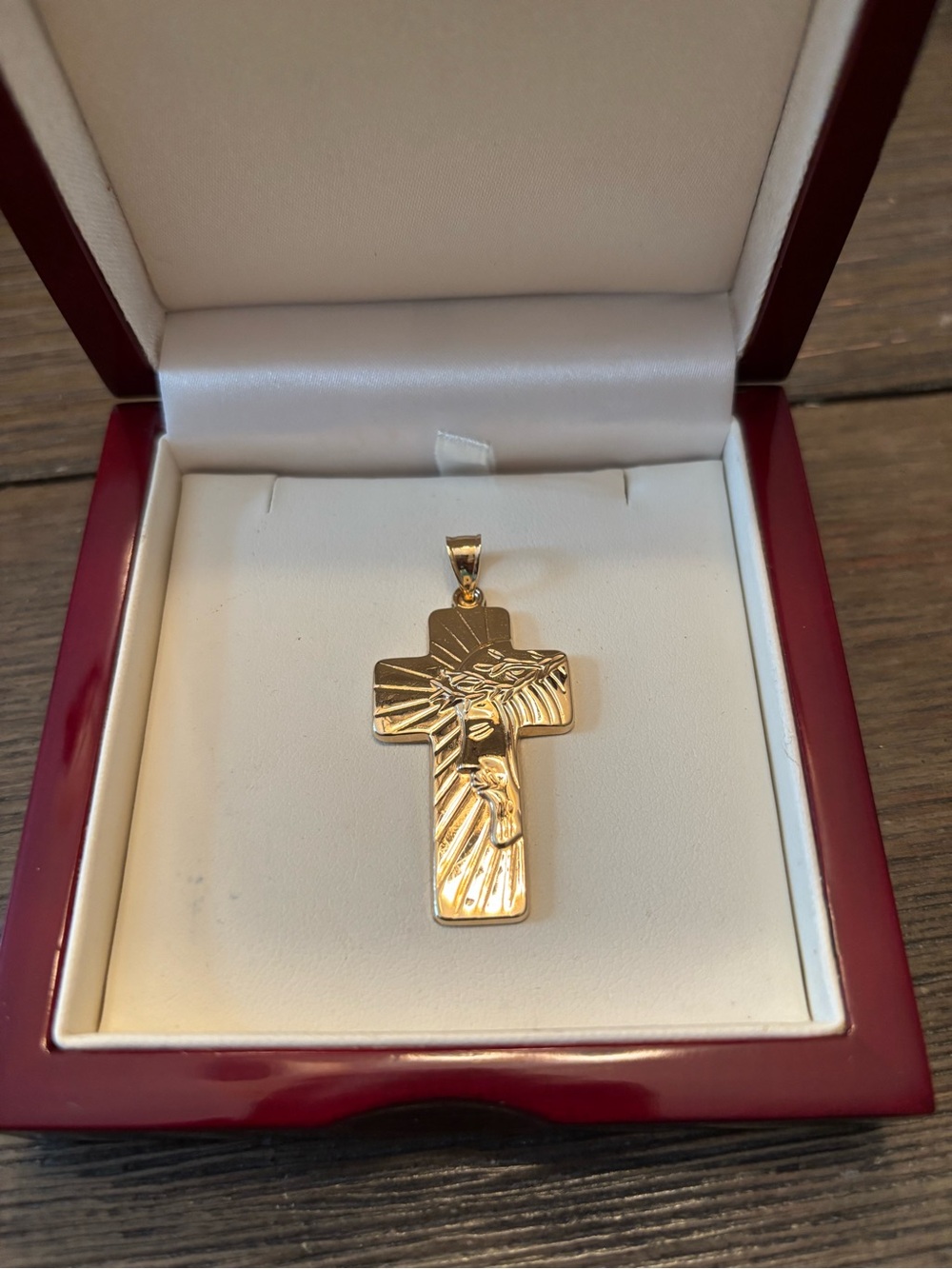 Gold Cross Pendant